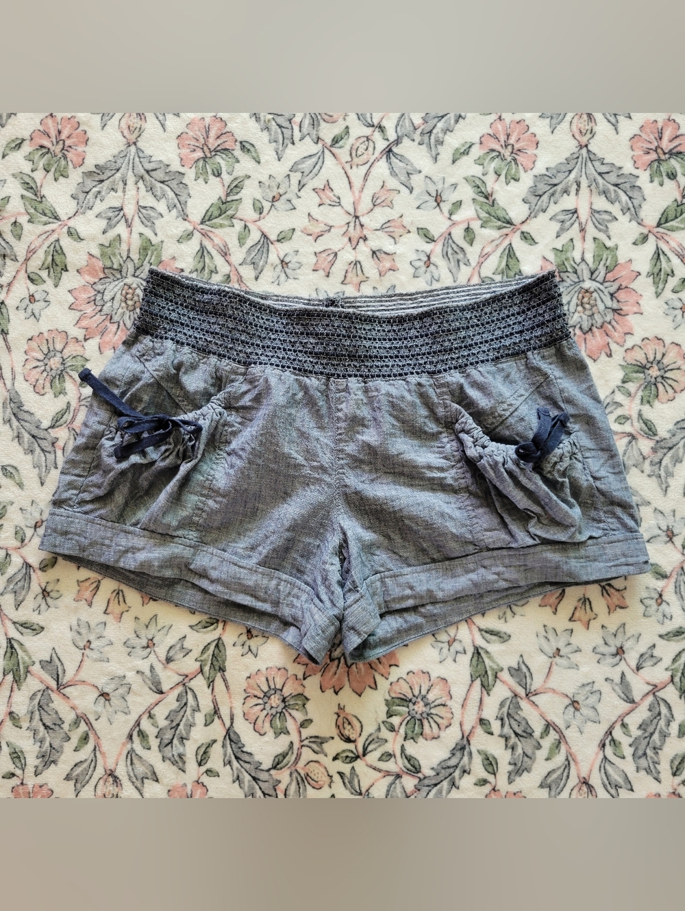 Jolt | Y2K Chambray Denim Short